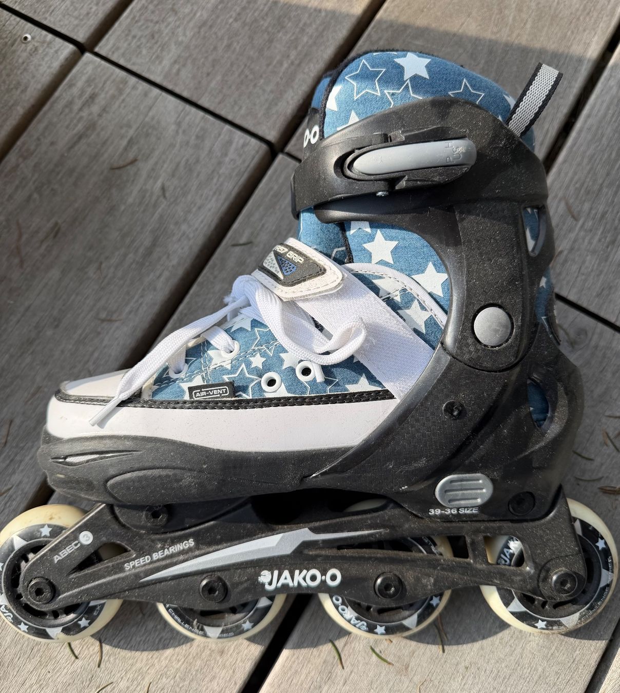 Jako-O Pattini in linea & Pattini a rotelle: Inlineskates im coolen Turnschuh-Look – Usato da Hittnau venduto da 25wiLson 1