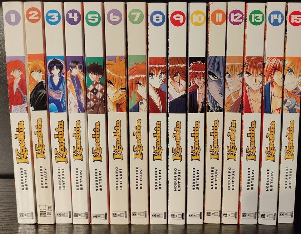 Fumetti: Rurouni Kenshin Manga  - Band 1 bis 15 Sammlung – Usato da Geroldswil venduto da FromOsakawithLove