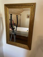 Antiker goldener Spiegel mit Verzierungen, top Zustand!