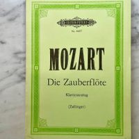 Mozart: Die Zauberflöte, Klavierauszug Edition Peters