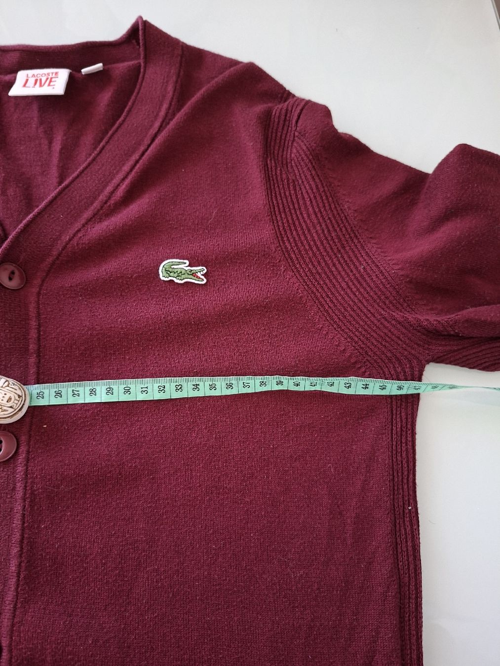 Lacoste Maglioni & Felpe: Cardigan Lacoste LIVE bordeaux, taille S,  – Usato da Renens VD venduto da ser_j2fn 4