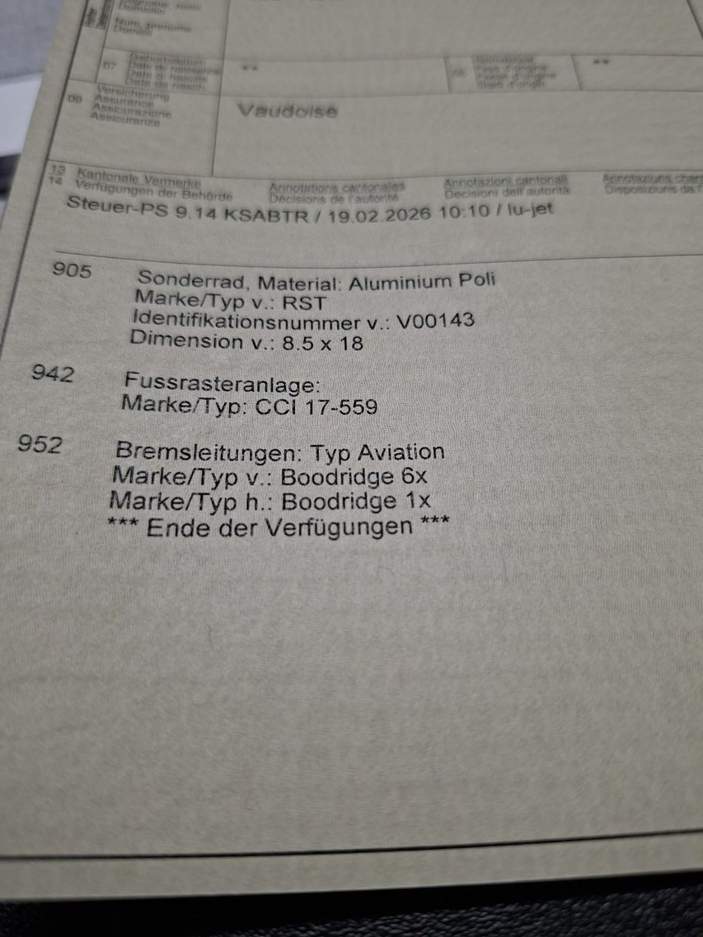 Chopper: Honda VTX 1800C – Gebraucht aus Nottwil von Rampass66 7
