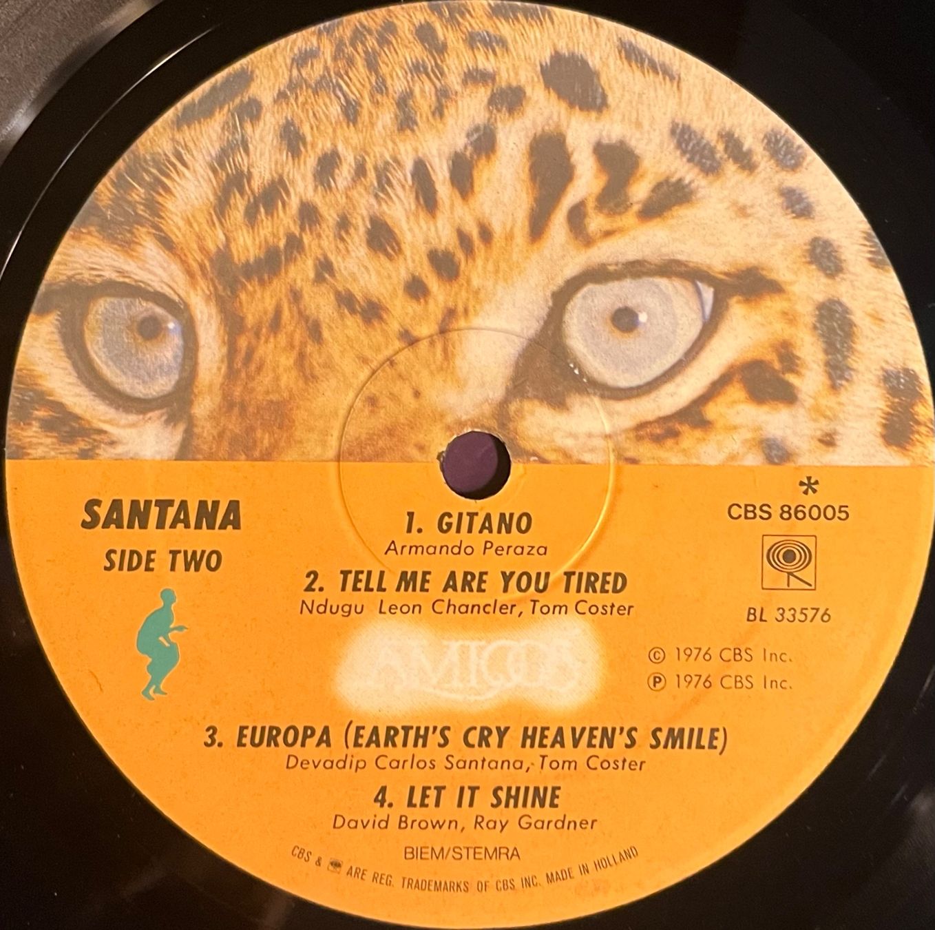 Dischi in vinile: SANTANA - AMIGOS - 33 Tours – Usato da Bussigny venduto da vinyl-pas-cher 4