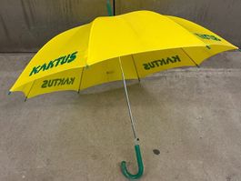STROTZ KAKTUS Vintage Regenschirm Gelb Grün Schweiz