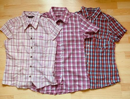 5 Hemden Damen Sport / Wandern