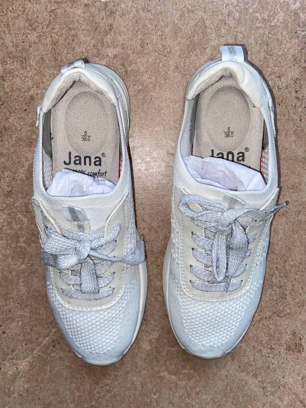 Jana Damenschuhe: Jana Damen Sneaker Weiss Gr. 38 – Gebraucht aus Zürich von dedasiba 2