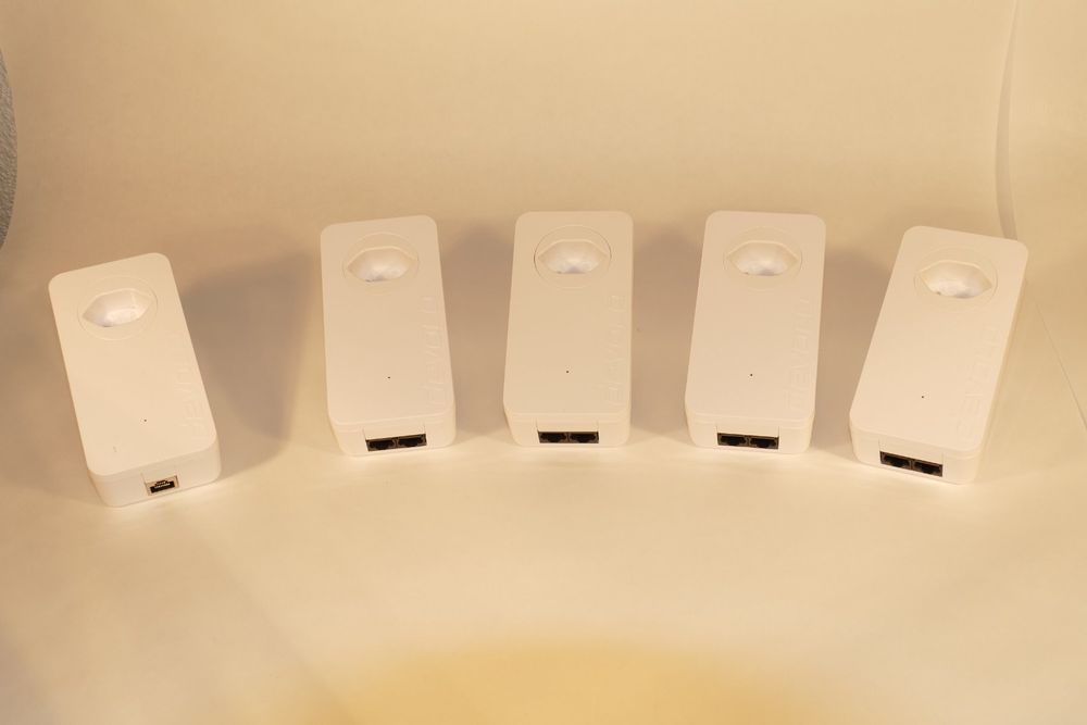 DEVOLO Power-Line Adapter dLAN 500 duo+ sowie dLAN 1200+ (Gebraucht) in ...