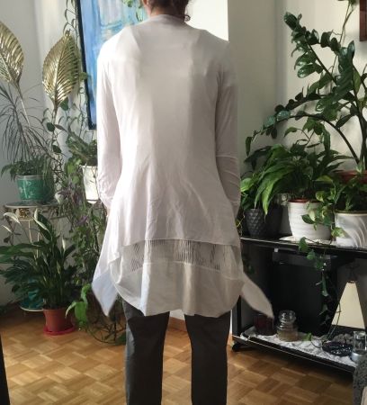 Belle veste Lagenlook TOUT FEU TOUT FEMME t. XS, comme neuve