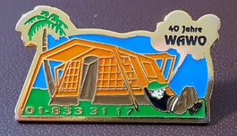 R603 - Pin Camping Zelt 40 Jahre WAWO