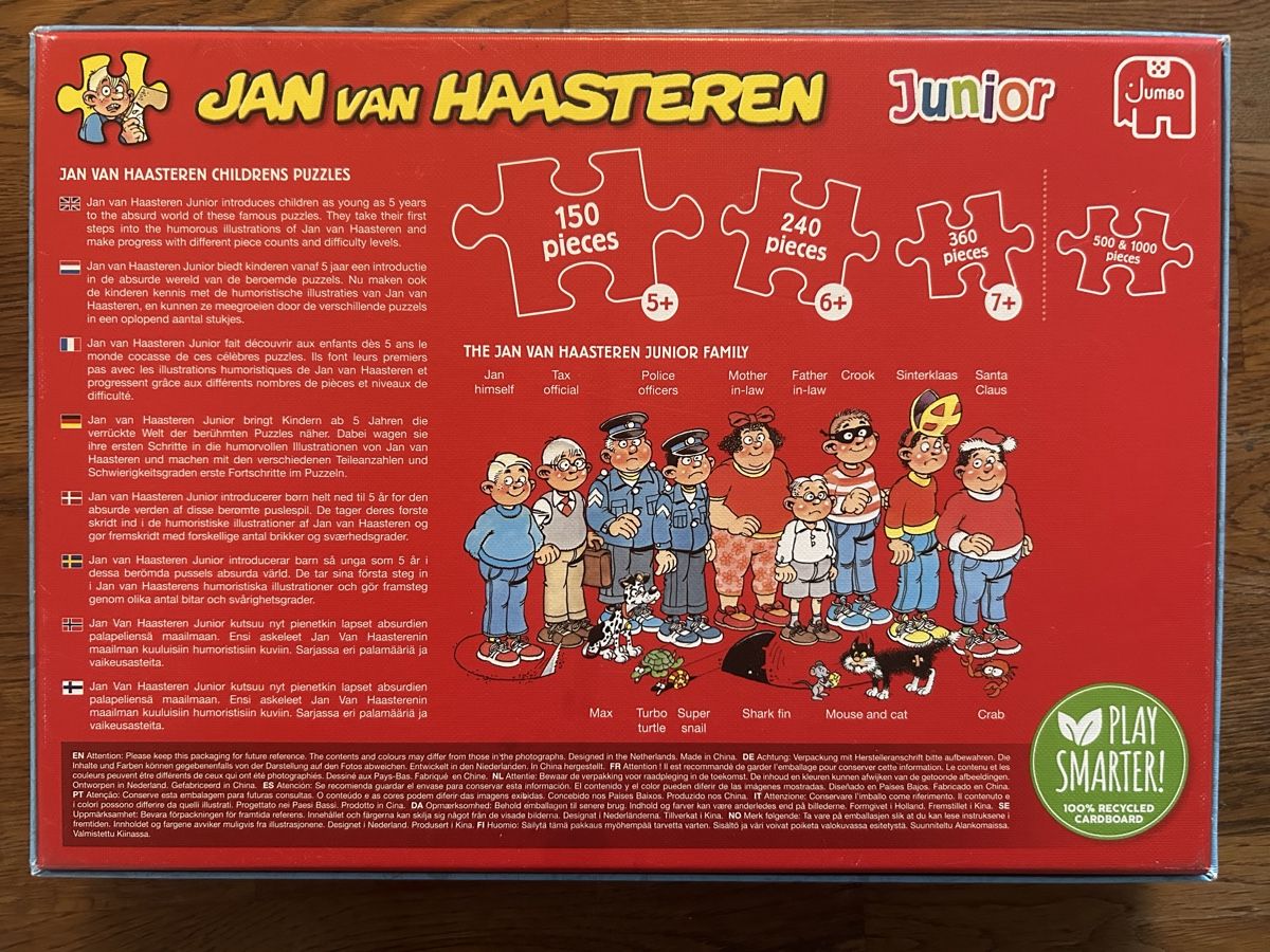 Puzzle: Jan van Haasteren Junior Puzzle "The Classroom" 360 Teile – Usato da Wolhusen venduto da eve_m6cg 2
