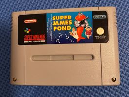 Super James Pond Super Nintendo SNES
