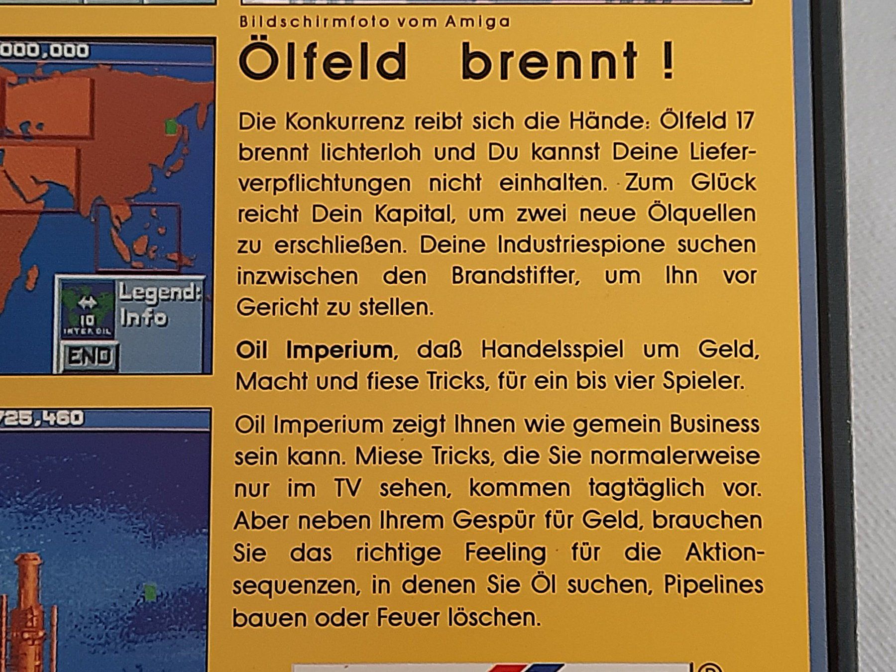 Giochi: Oil Imperium von RELINE SOFTWARE – Usato da Beinwil am See venduto da Restwert_Beinwil 3