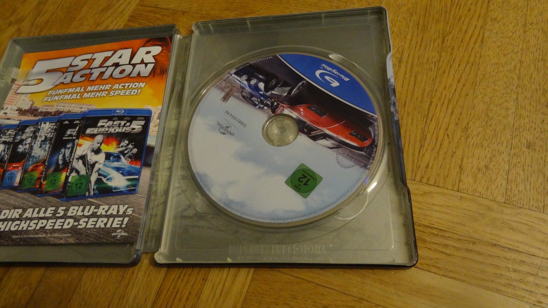 Tutti i DVDs: Fast & Furious 6 STEELBOOK BLU-RAY – Usato da Olten venduto da Disc-Verkauf 1