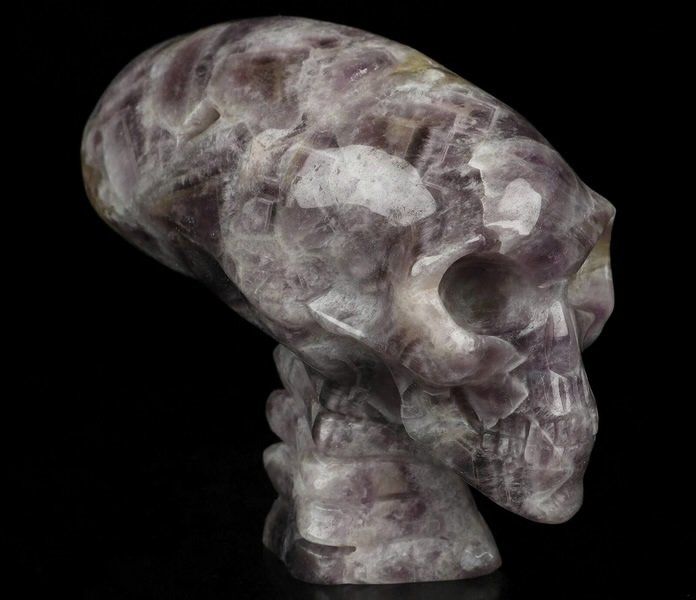 Minerali & Pietre curative: Alien Skull Amethyst – Nuovo (secondo la descrizione) da Walenstadt venduto da vkt_qc8d 1