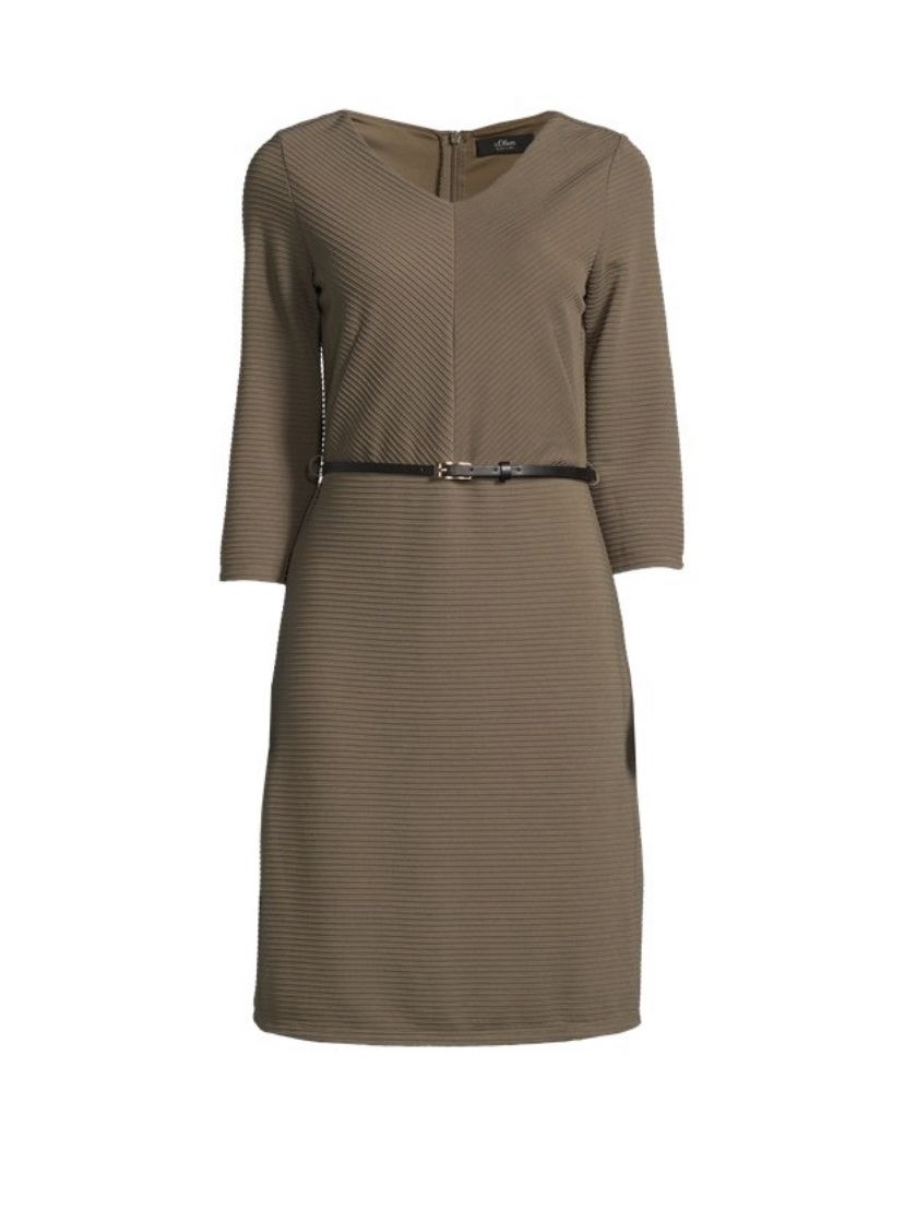 Vestiti: Herbstkleid von s.Oliver gr 46. mit Gürtel – Nuovo (secondo la descrizione) da Wald ZH venduto da Slaste