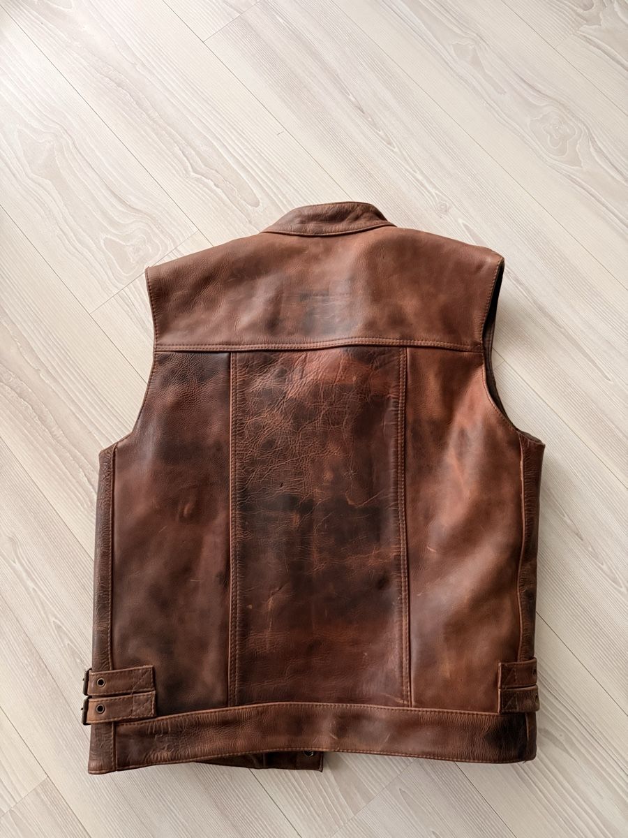 Gilets & Westen: Gilet en cuire EL Diablo – Neu (gemäss Beschreibung) aus Lausanne von stonebankx 3