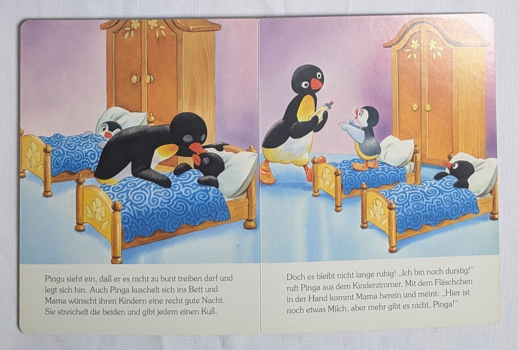 PINGU und Pinga wollen nicht ins Bett - 1. Auflage 1993 (Gebraucht) in ...