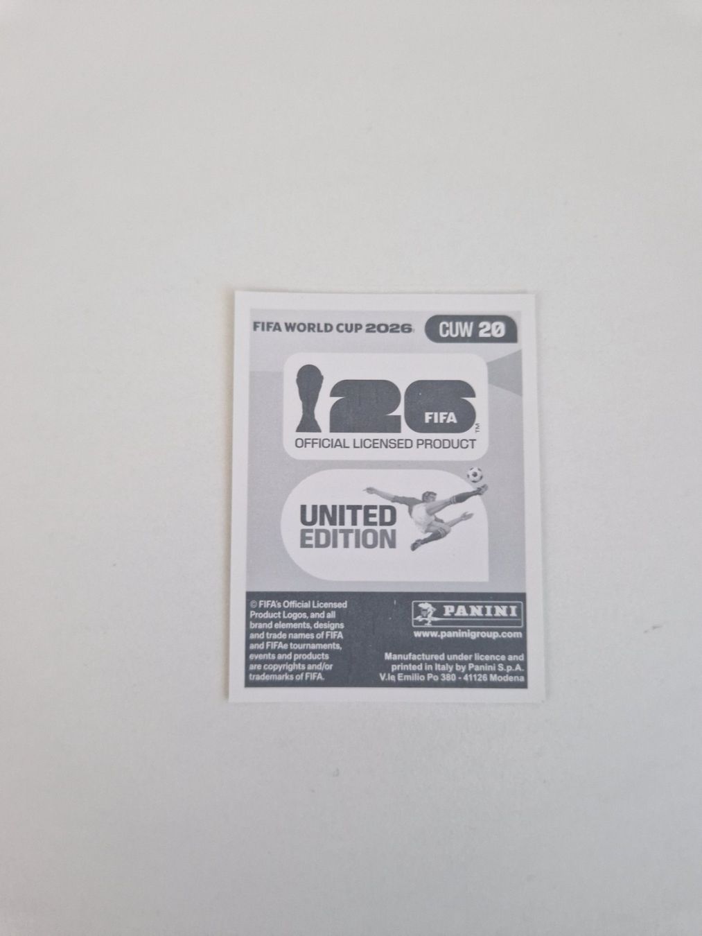 Panini Cartes à collectionner: Panini Sticker CUW20 – Neuf (Voir description) à Stüsslingen par white_angel86 1