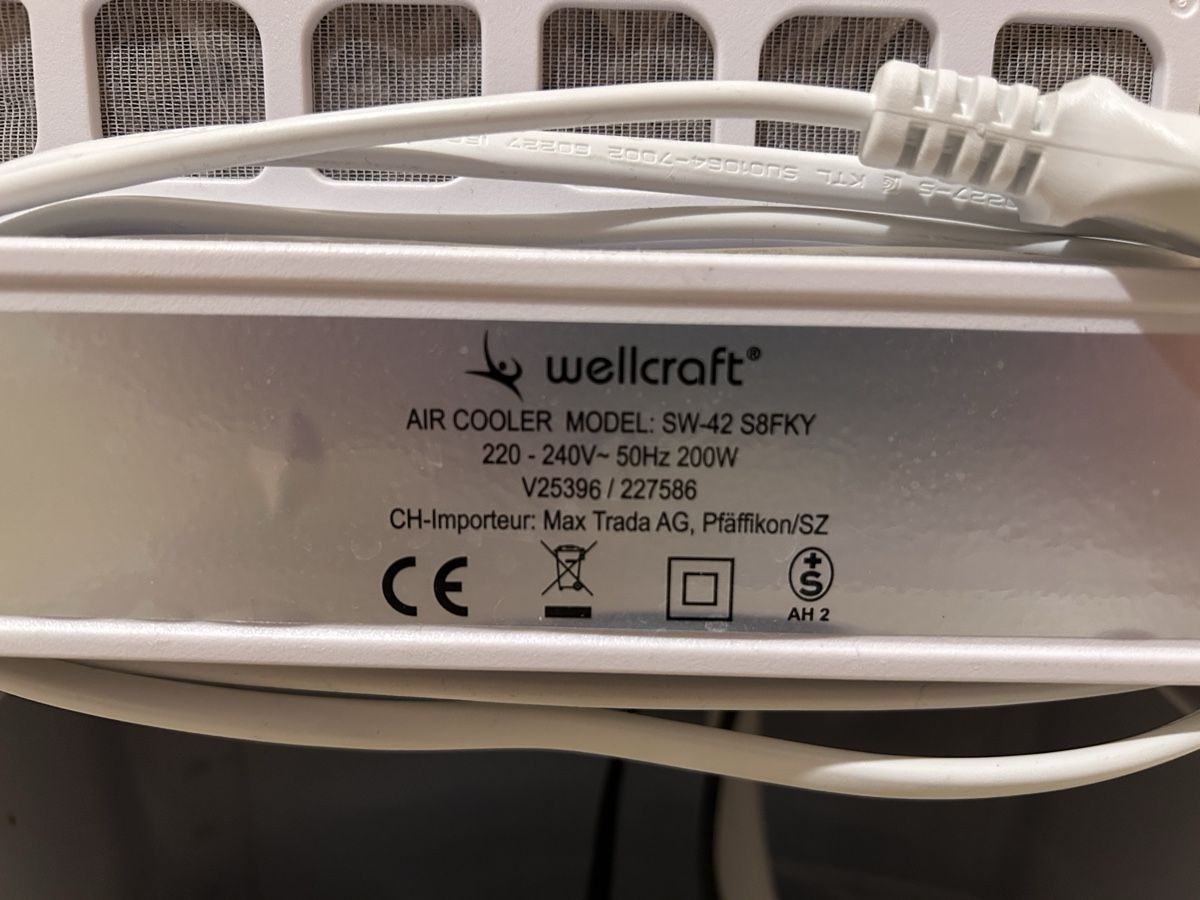 Wellcraft Ventilatoren: Wellcraft Kühlventilator – Gebraucht aus Horgen von ret_tg9g 3