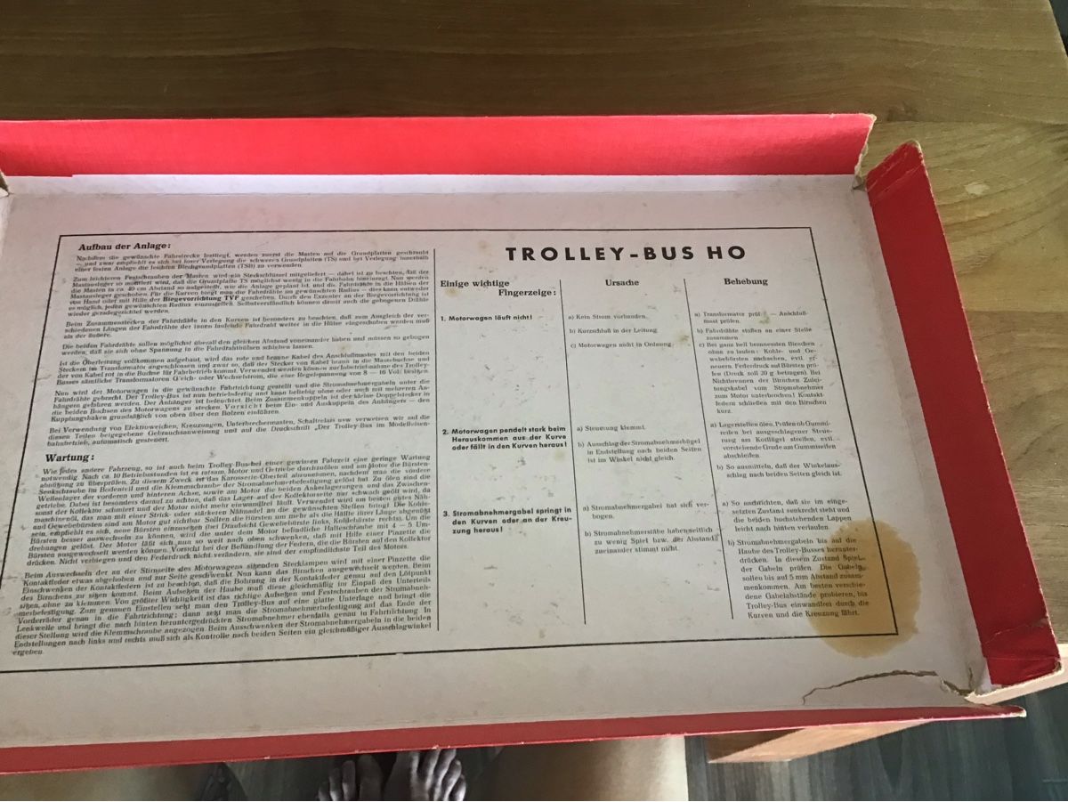 Eheim Modellini di ferrovie: Eheim Trolley Bus – Usato da Metzerlen venduto da muelhth1 4