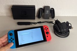 Nintendo Switch V1 Unpatched RCM kompatibel + Zubehör