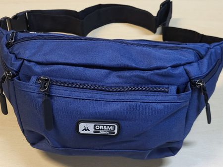 Blaue grosse Bauchtasche / Gürteltasche - Praktisch & Neu!
