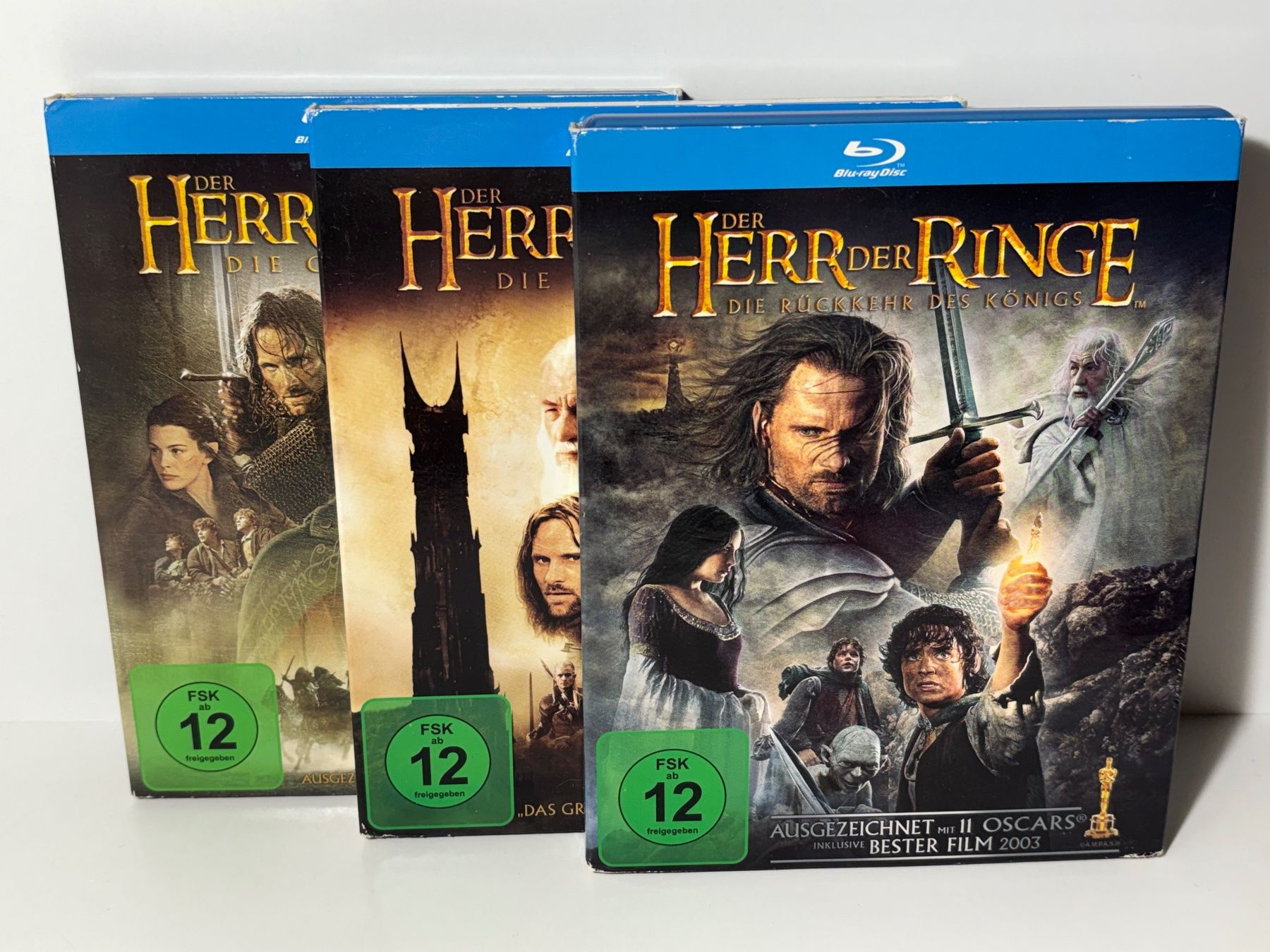 Tutti i DVDs: Der Herr der Ringe 1-3 Blu Ray – Usato da Wilderswil venduto da Mr.Fury
