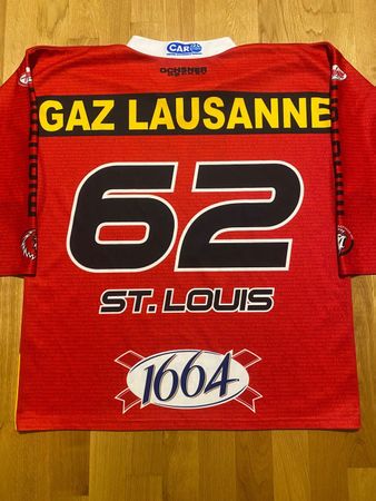 ORIGINAL LAUSANNE HC # 62 MARTIN ST. LOUIS 2004/05 TRIKOT S