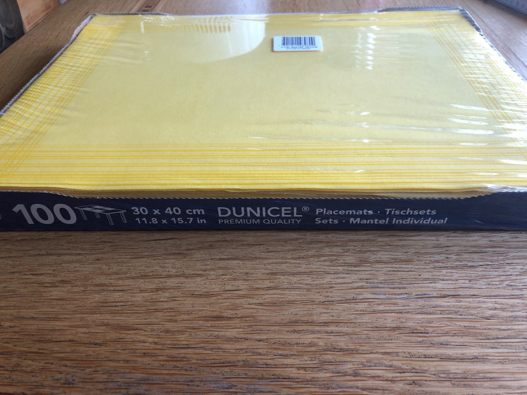 Set di tavolo e panche: Dunicel Tischsets gelb 30x40 – Nuovo e nell'imballaggio originale da Nassen venduto da run_7jjy 1