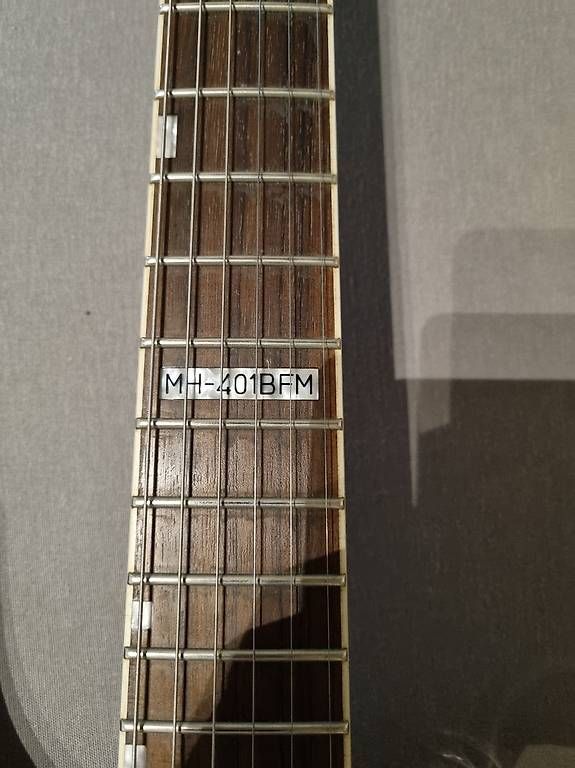 Strumenti musicali: ESP LTD MH-401BFM avec étui rigide – Usato da Les Genevez JU venduto da bertrand7 2