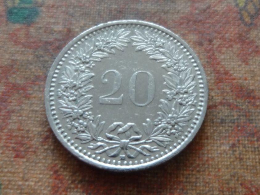 Tutti le monete: 20 Rp. 1990 – Usato da Romanel-sur-Lausanne venduto da Swift13 1