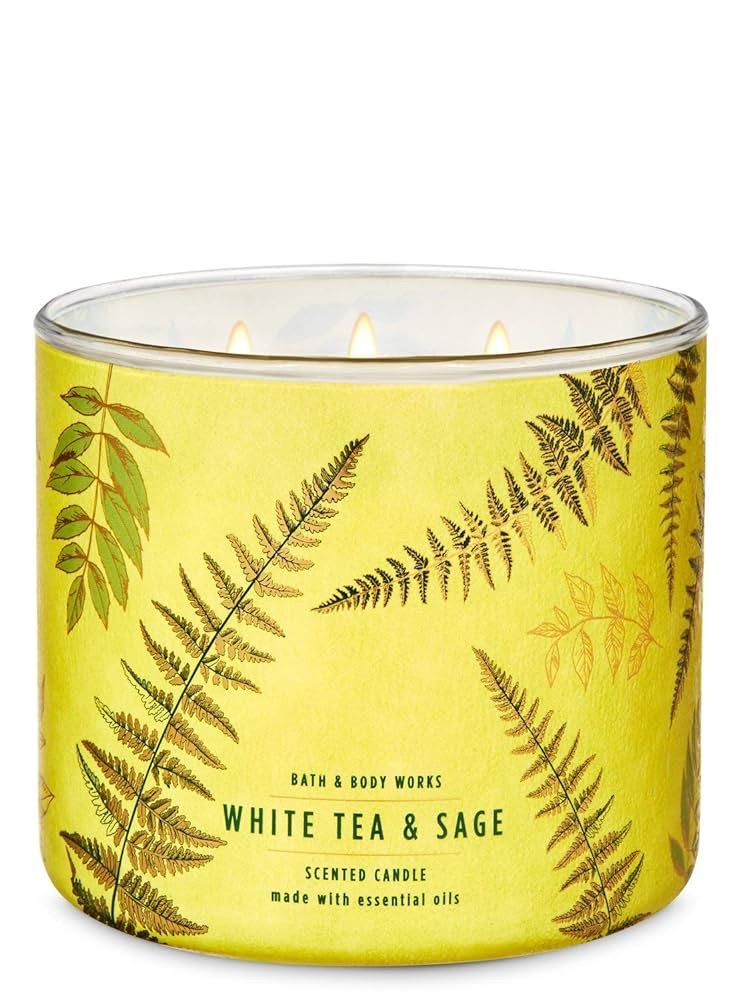 Candele: Bath & Body Works Kerze - White Tea & Sage - 3-Docht – Nuovo e nell'imballaggio originale da Zollikerberg venduto da S-PM