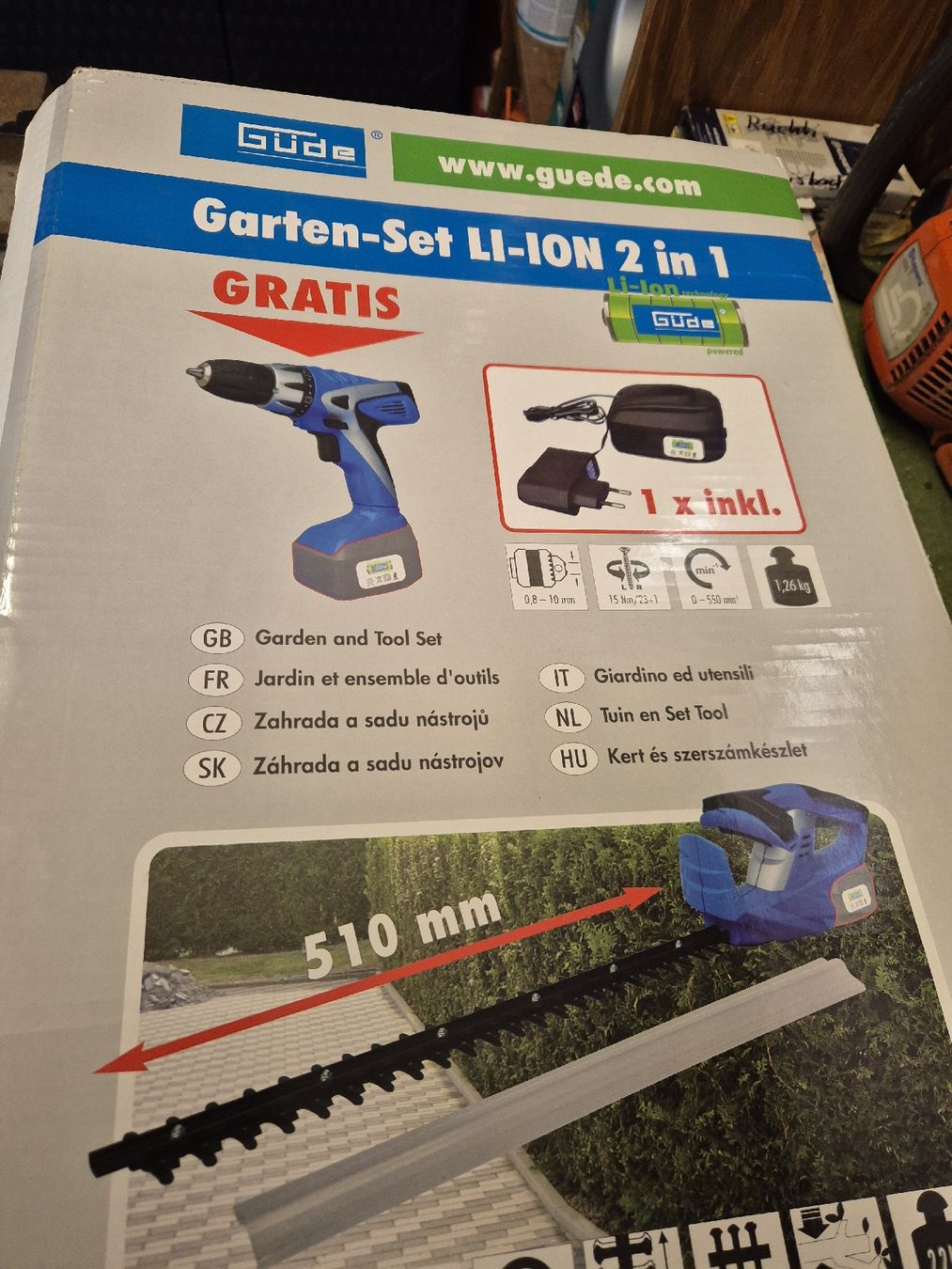 Tutti gli attrezzi: Garte set Gude – Difettoso da kloten venduto da eismeister33 1