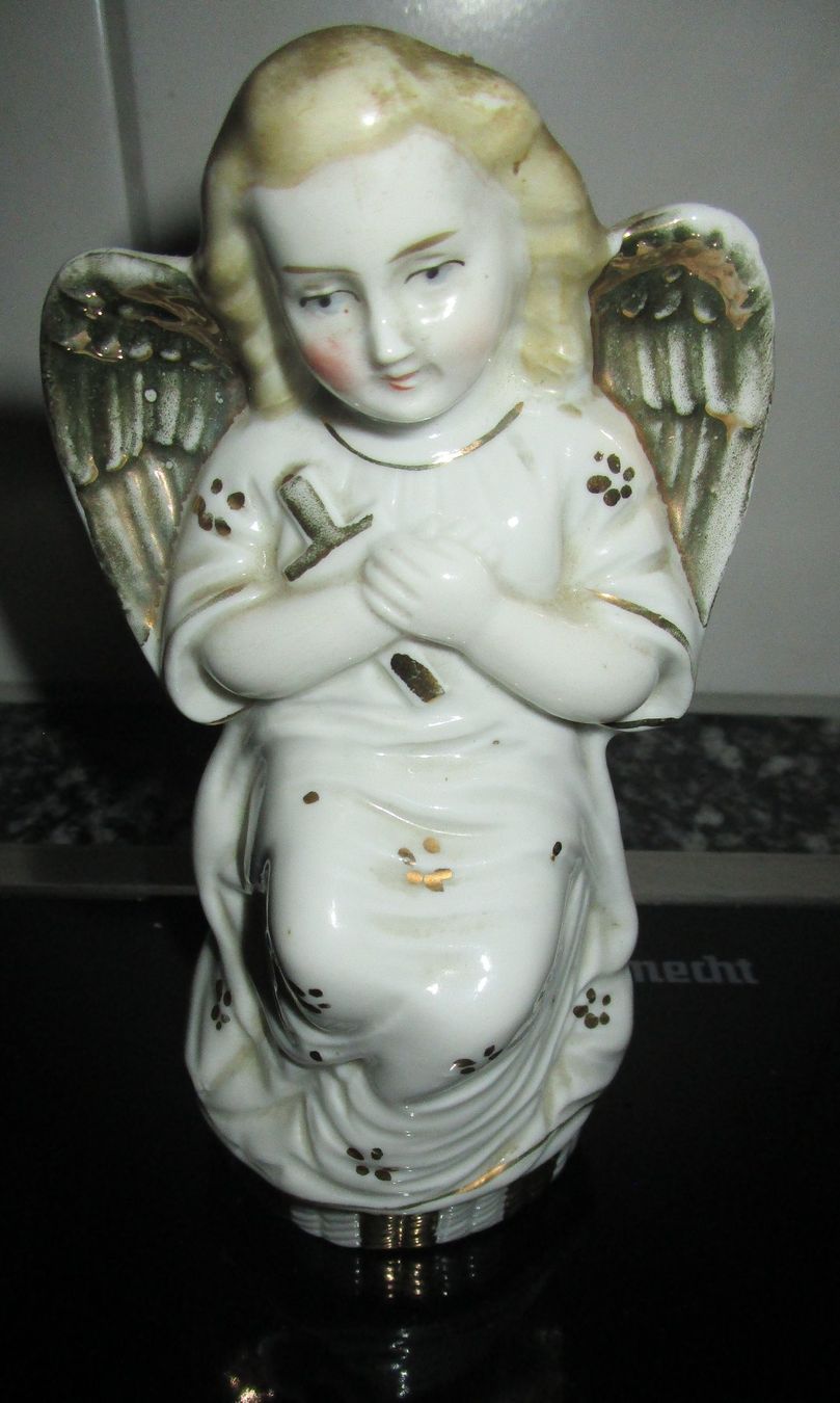 Statuette: antiker Porzellan Engel – Usato da Wädenswil venduto da Freizeitspass11