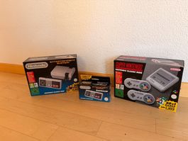 Nintendo Classic Mini NES + Super Nintendo Classic Mini SNES