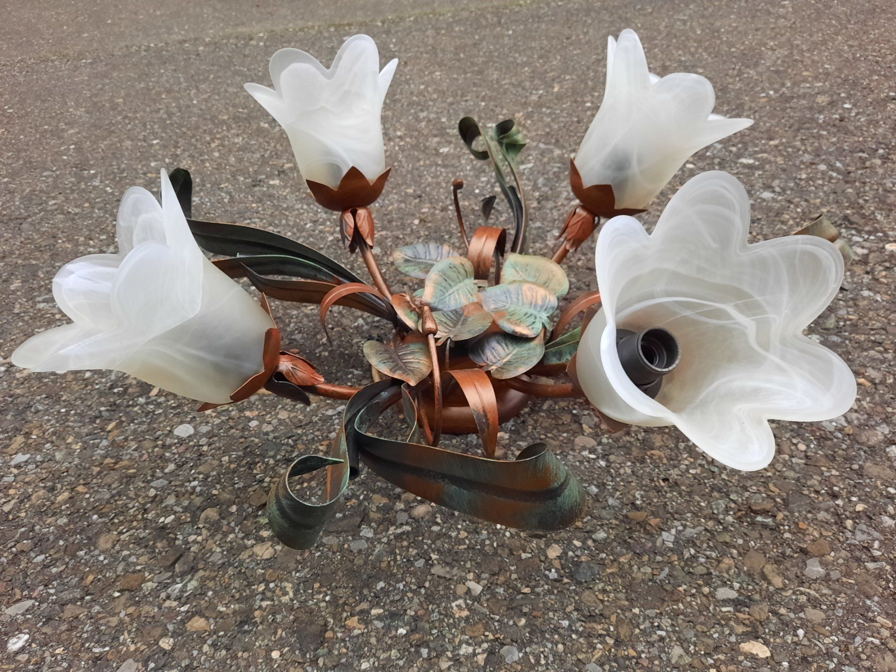 Kronleuchter & Deckenlampen: Deckenlampe mit Blumenleuchten, Elfen – Gebraucht aus Weinfelden von JoeBaer 2