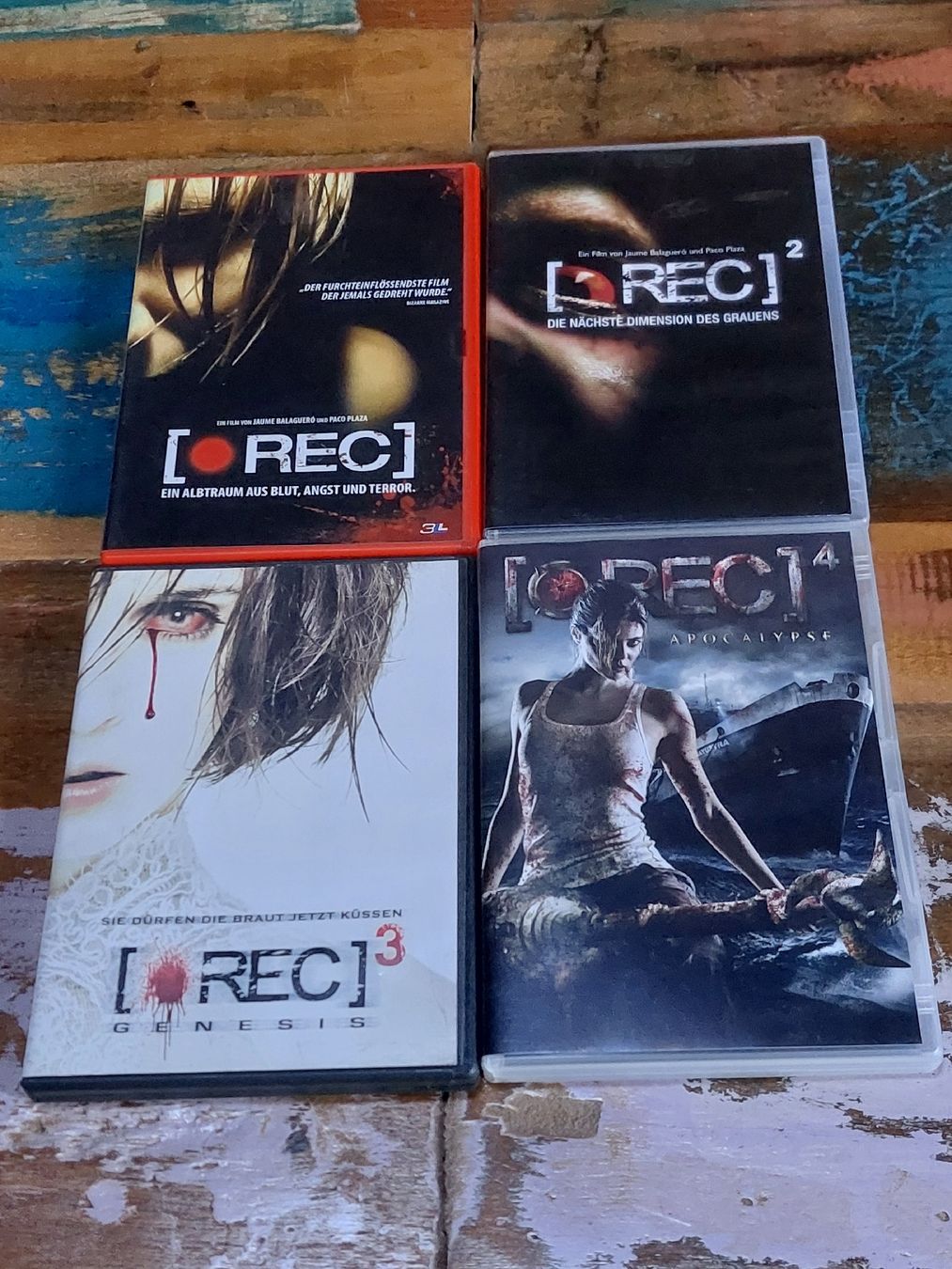 Tous les DVDs: Rec 1 - 4, DVD Horror Sammlung – D'occasion à Winterthur par Belzarek