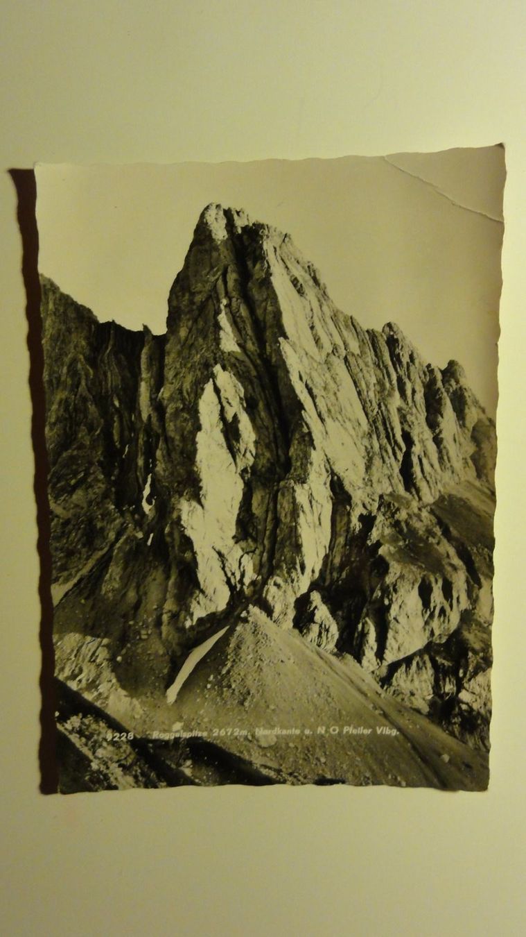 Cartoline postali: Antike Postkarte Roggalpspitze – Nuovo (secondo la descrizione) da Abtwil SG venduto da mutts1