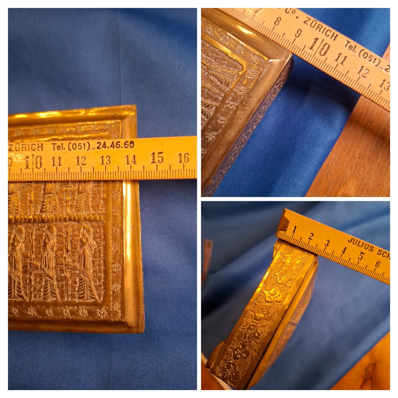 Altri Prodotti per fumatori: Antika Relief Schmuck- Zigaretten- Deckeltruhe – Usato da Schlieren venduto da Svenja7 7