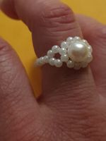 Schöne spezielle Perle Ring