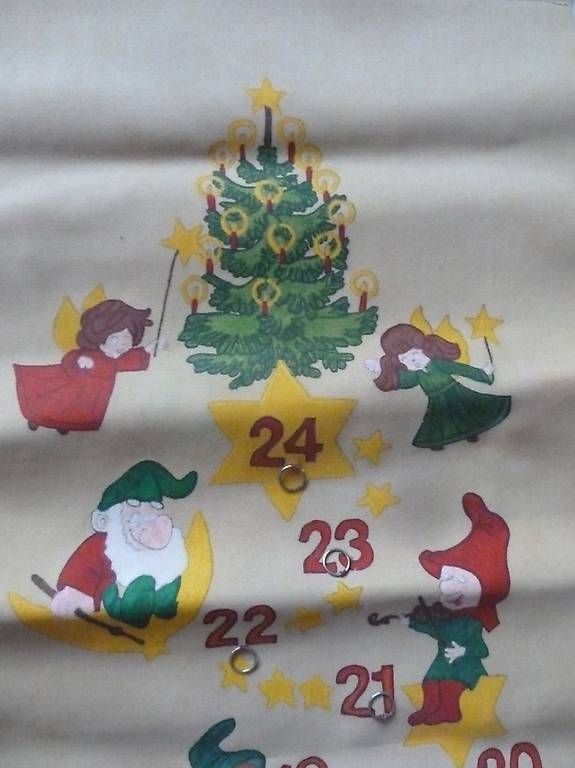 Calendari: Adventskalender Wichtel aus Nappaleder – Usato da Ueken venduto da dale02 1