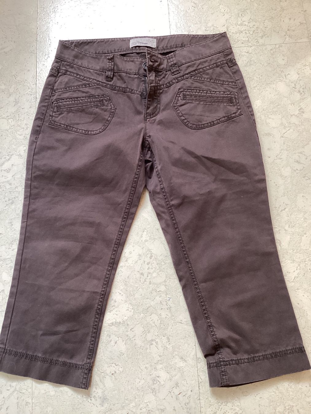 Esprit Pantaloni: ESPRIT Capri Hose Gr 34 neu – Nuovo e nell'imballaggio originale da Wassen UR venduto da SABDOM