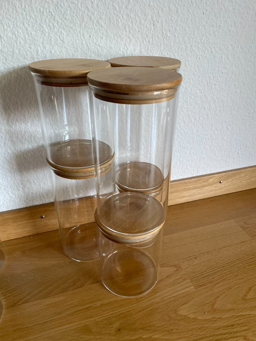 Globus Bicchieri: Vorratsgläser-Set mit Deckel 6 Stück – Usato da Wabern venduto da carciofo 2