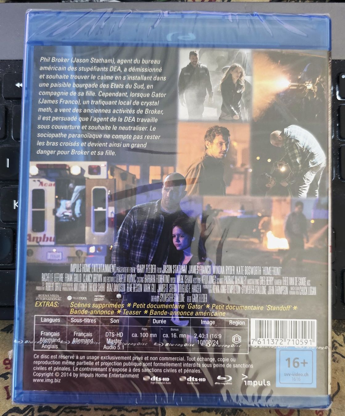 Tutti i DVDs: Homefront (2013) - Blu-ray – Nuovo e nell'imballaggio originale da Semsales venduto da __Florian__ 2