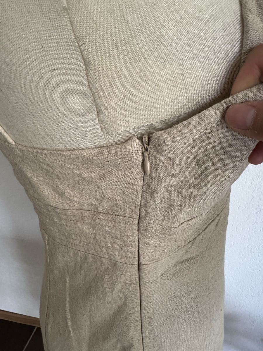Kleider: Mini-robe en lin/Minikleid aus Leinen Gr.S – Neu (gemäss Beschreibung) aus Veyras von ValClasse 3