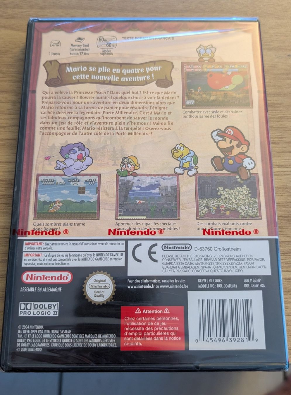 Spiele: Paper Mario GameCube NEUF-NEU  PAL FR – Neu (gemäss Beschreibung) aus Châtel-St-Denis von Mouharf 1