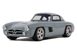MERCEDES FLÜGELTÜRER S-CLUB 2021 NARDO GREY 1:18 GT-SPIRIT