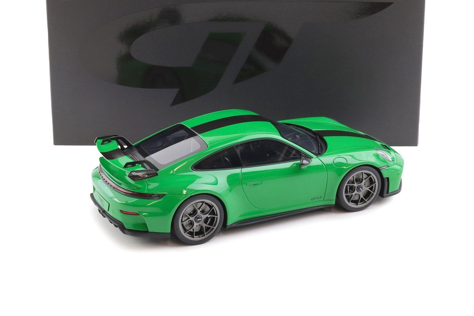 Porsche Modellini d'auto: Porsche 911 GT3 Weissach Package Python green 2025 1/18 NEU – Nuovo e nell'imballaggio originale da Oberrüti venduto da tomluethi 2