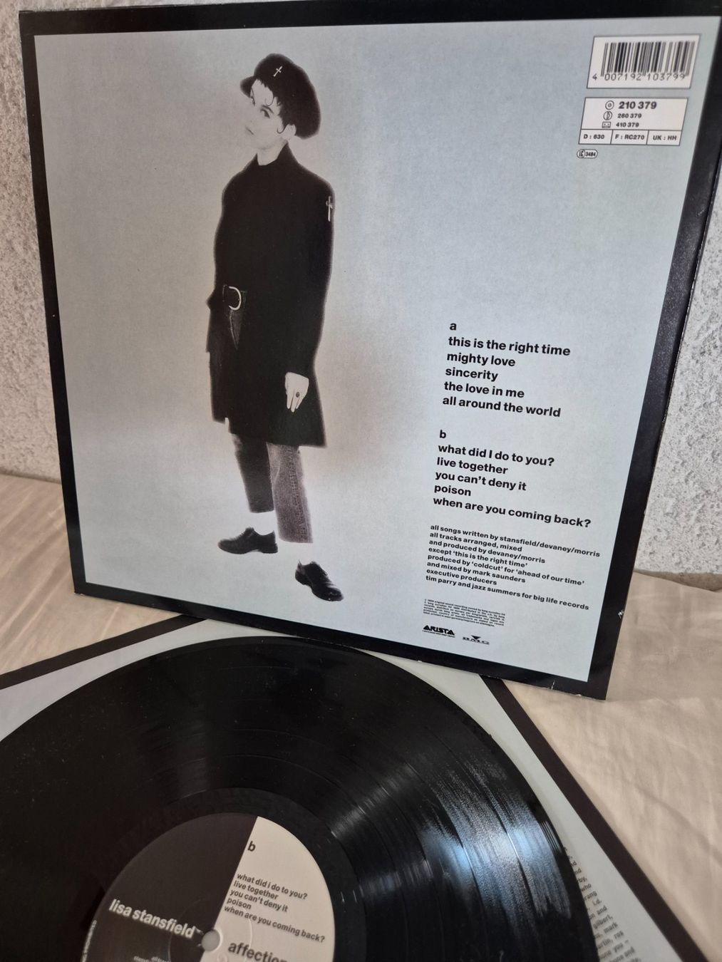 Dischi in vinile: LISA STANSFIELD - AFFECTION (1989) – Usato da Aldesago venduto da rug_9jtb 1