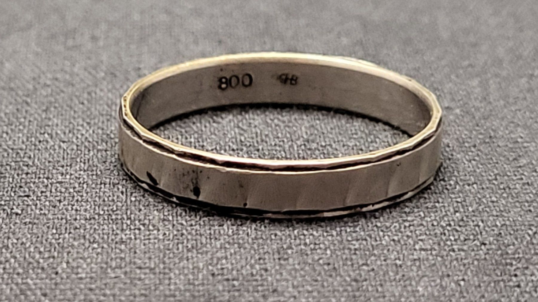 Ringe: Schlichter Silberring 800 – Gebraucht aus Basel von spinne02 4